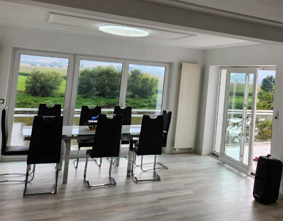 Haus An Der Weser Ferienwohnung Brevorde Extérieur photo