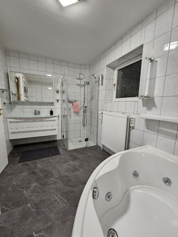 Haus An Der Weser Ferienwohnung Brevorde Extérieur photo